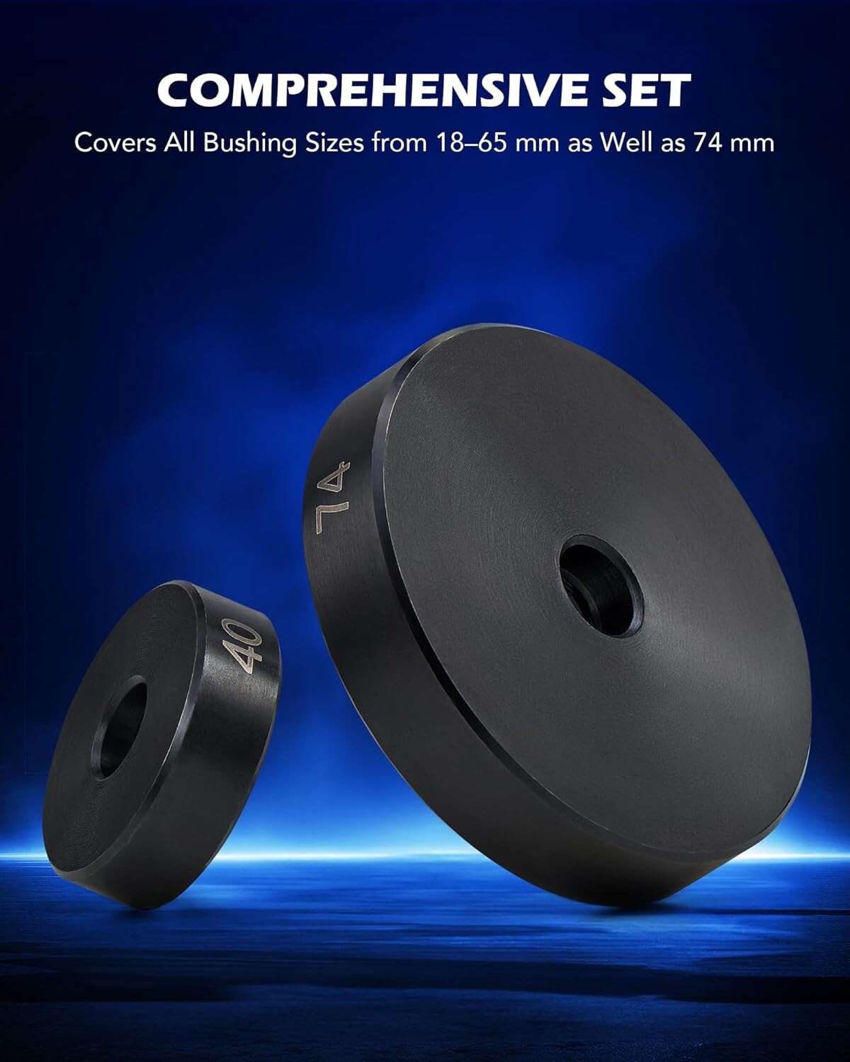 Durable 52-in-1 Bearing Race Seal Installer with Easy Operation and Carry Case