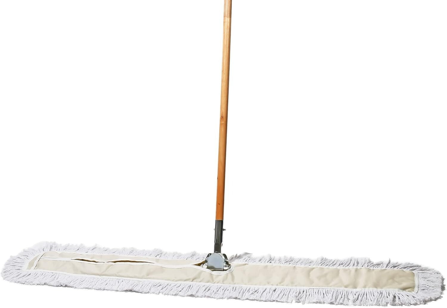 Heavy-Duty Industrial Mop with Extendable Metal Handle for Versatile Cleaning
