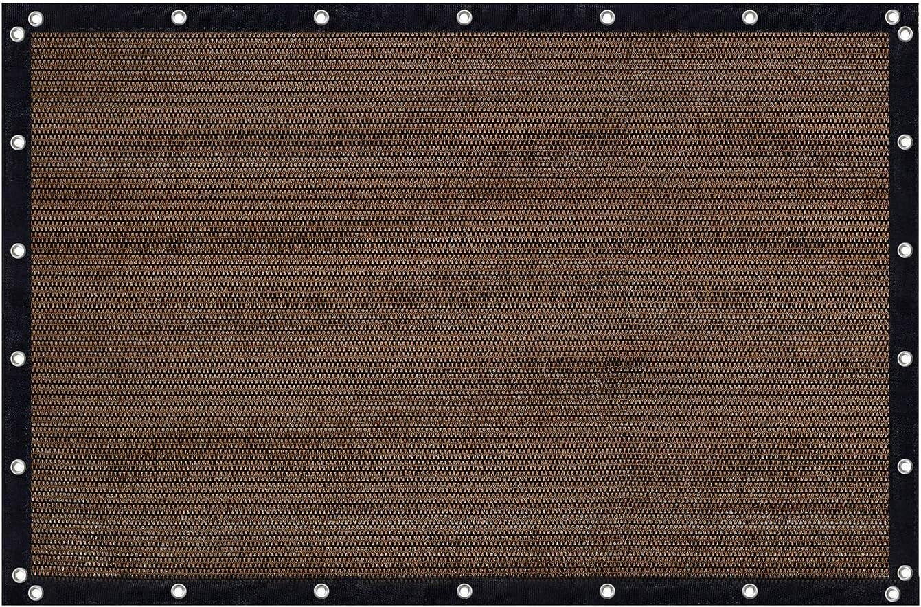 Versatile 8x10 FT Privacy Shade Fabric with Double Grommets for Outdoor Spaces