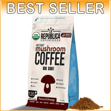 Load image into Gallery viewer, Nourish Your Mind with Organic Mushroom Coffee - 120 Servings of Superfoods