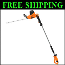 Load image into Gallery viewer, 18 Inch Corded Hedge Trimmer - Adjustable Reach &amp; Safety Features Included