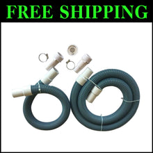 Load image into Gallery viewer, Leak-Resistant Pool Filter Hose Kit - 3ft &amp; 6ft with PTFE Tape, Adapters, Clamps