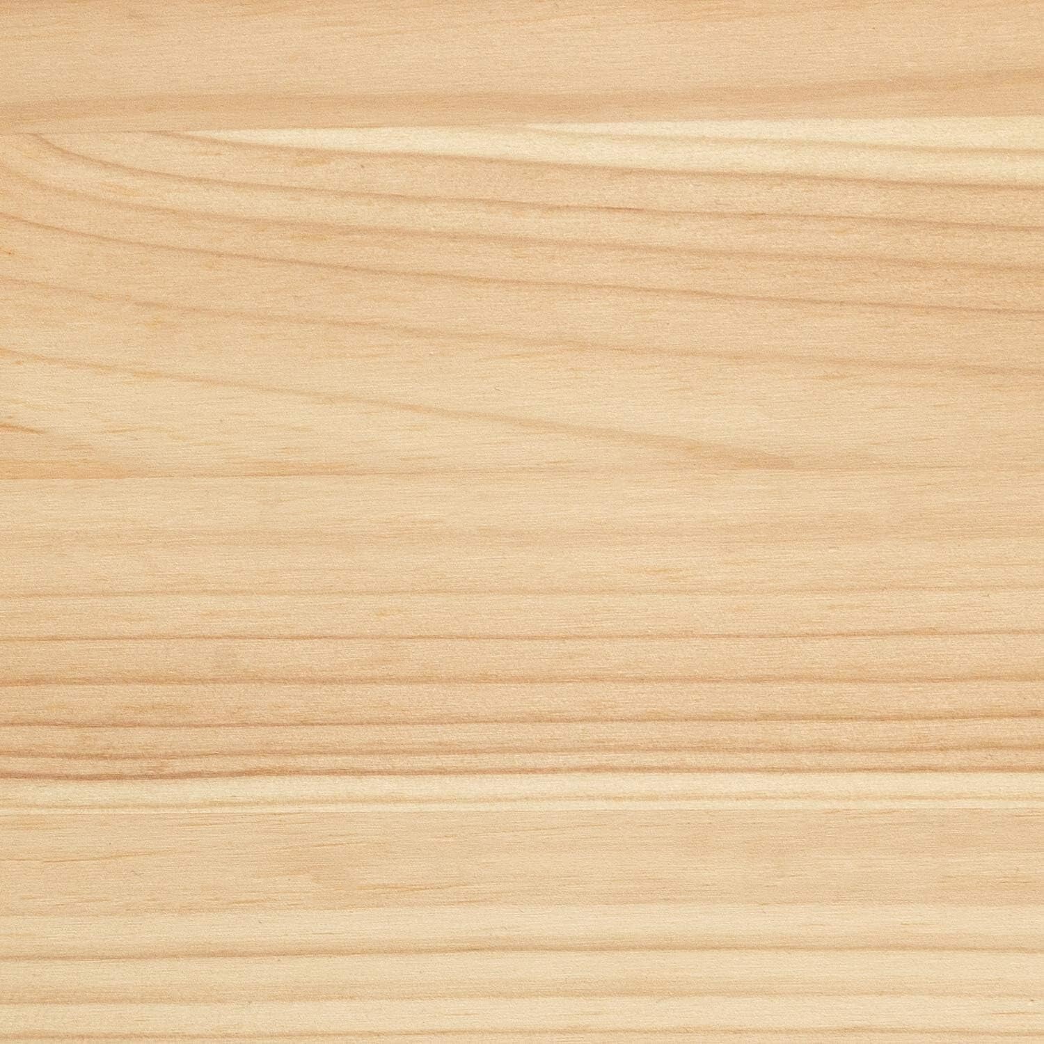 Spacious Hinged Lid Wooden Storage Box - Ideal for Crafts & Toys 15.8x11.8