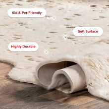 Load image into Gallery viewer, Elegant 4x5 Animal Print Area Rug - Durable &amp; Perfect for Modern Interiors