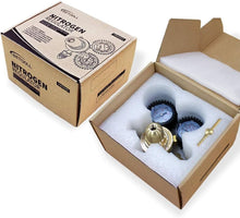 Load image into Gallery viewer, High-Performance Nitrogen Regulator 0-600 PSI with Gauge - Brass Inlet/Outlet