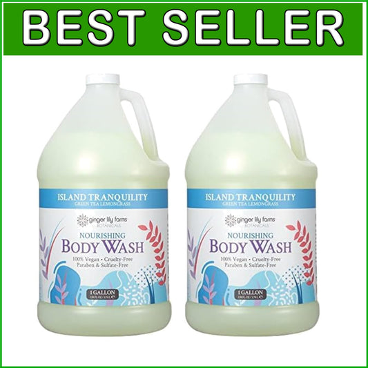 Sensitive Skin Friendly Body Wash - Vegan Refill in Island Tranquility Aroma