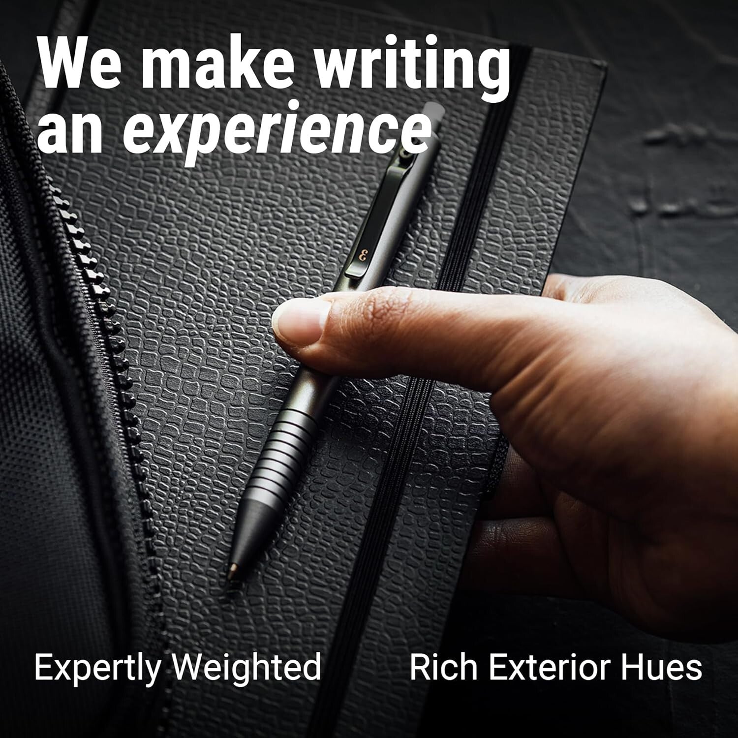 Durable Gunmetal Mechanical Pencil with Removable Eraser for Seamless Creativity