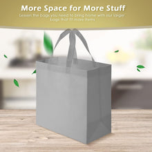 Load image into Gallery viewer, 100 Blank Non Woven Tote Bags for Custom Designs - Ideal for Gifts &amp; Groceries