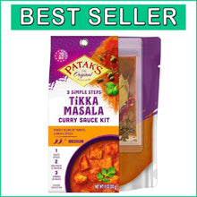 Load image into Gallery viewer, Easy 3-Step Tikka Masala Curry Sauce Kit with Premium Ingredients - 66 oz Total