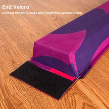 Load image into Gallery viewer, Compact 9FT Folding Foam Balance Beam with Carry Bag - Safe Training for Kids
