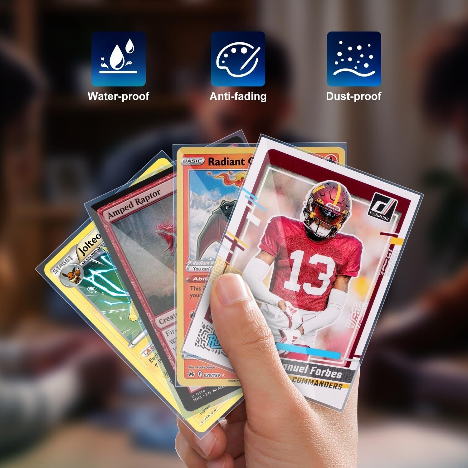 5000 Clear Penny Card Sleeves - Ultimate Protection for Trading Card Collectors