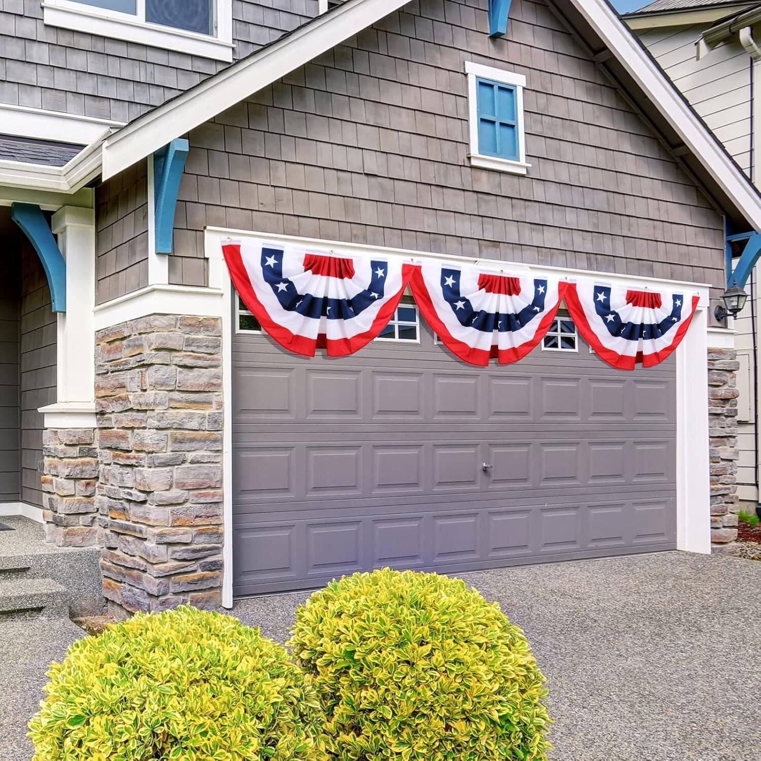 Beautiful Stars and Stripes Party Bunting - Essential for Patriotic Celebrations