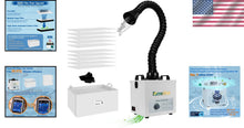 Load image into Gallery viewer, Professional Grade 100W Solder Fume Extractor - Powerful Smoke Absorption