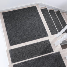 Load image into Gallery viewer, Edging Stair Runners - 30x30 Non-Slip, Water-Resistant for Safe Indoor Steps