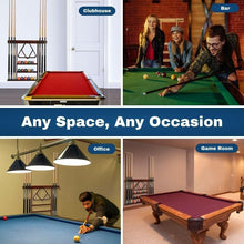 Load image into Gallery viewer, Premium Solid Hardwood Wall Mount Cue Rack - Organize Your Game Room Elegantly