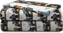 Load image into Gallery viewer, Complete Monster Jam Twin Size Bed Set: Fun Comforter and Sheets for Kids' Rooms