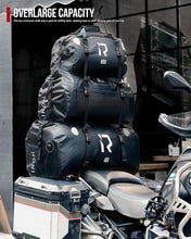 Load image into Gallery viewer, Heavy-Duty Waterproof Motorcycle Tail Bag - 70L Storage with Reflective Safety