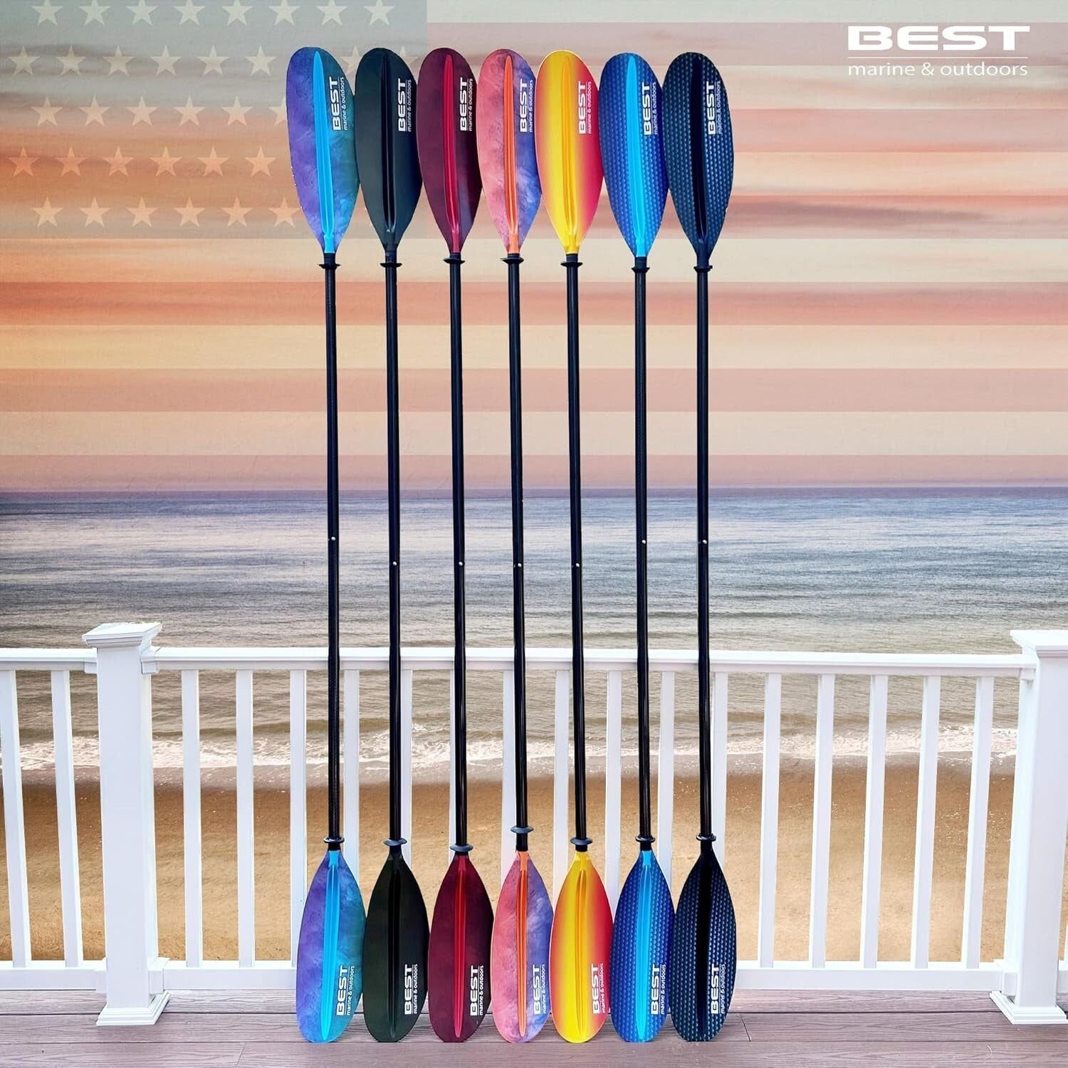 Lightweight Carbon Fiber Kayak Paddle with Dual Design - Perfect for Fishing