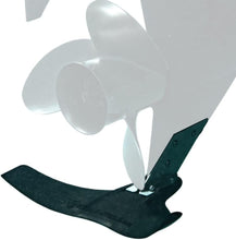 Load image into Gallery viewer, Thermoplastic Hydrofoil Boat Stabilizer with Skeg Mount for Fuel Efficiency