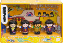 Load image into Gallery viewer, Rock 'n Roll with Little People 4-Pack Beatles Figures from 'Yellow Submarine'