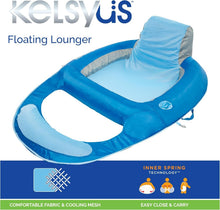 Load image into Gallery viewer, Soft Mesh Floating Lounger Chair - Stylish Inflatable Pool Float for Relaxation