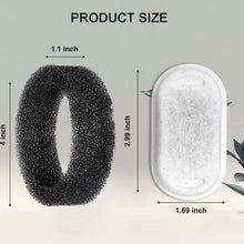 Load image into Gallery viewer, High-Efficiency Pet Water Fountain Filters with 24 Sponge Replacements Included