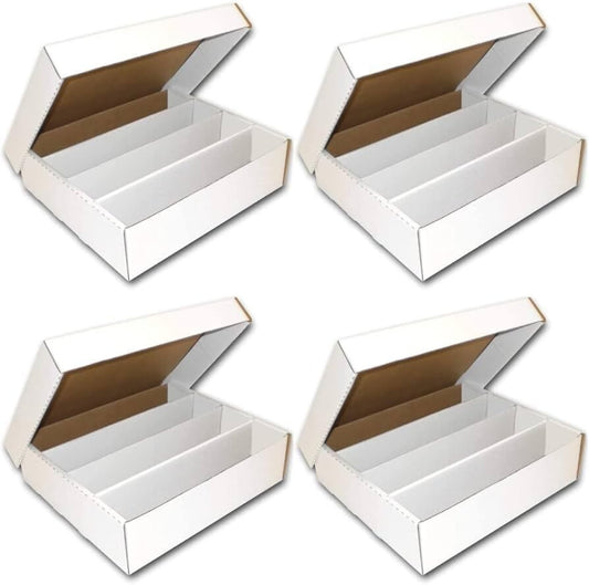 Effortless Card Organization: 8-Pack Storage Box Holds 3200 Trading Cards