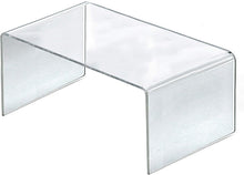 Load image into Gallery viewer, Modern Crystal Clear Acrylic Riser for Laptops and Desktop Accessories, 4-Pack