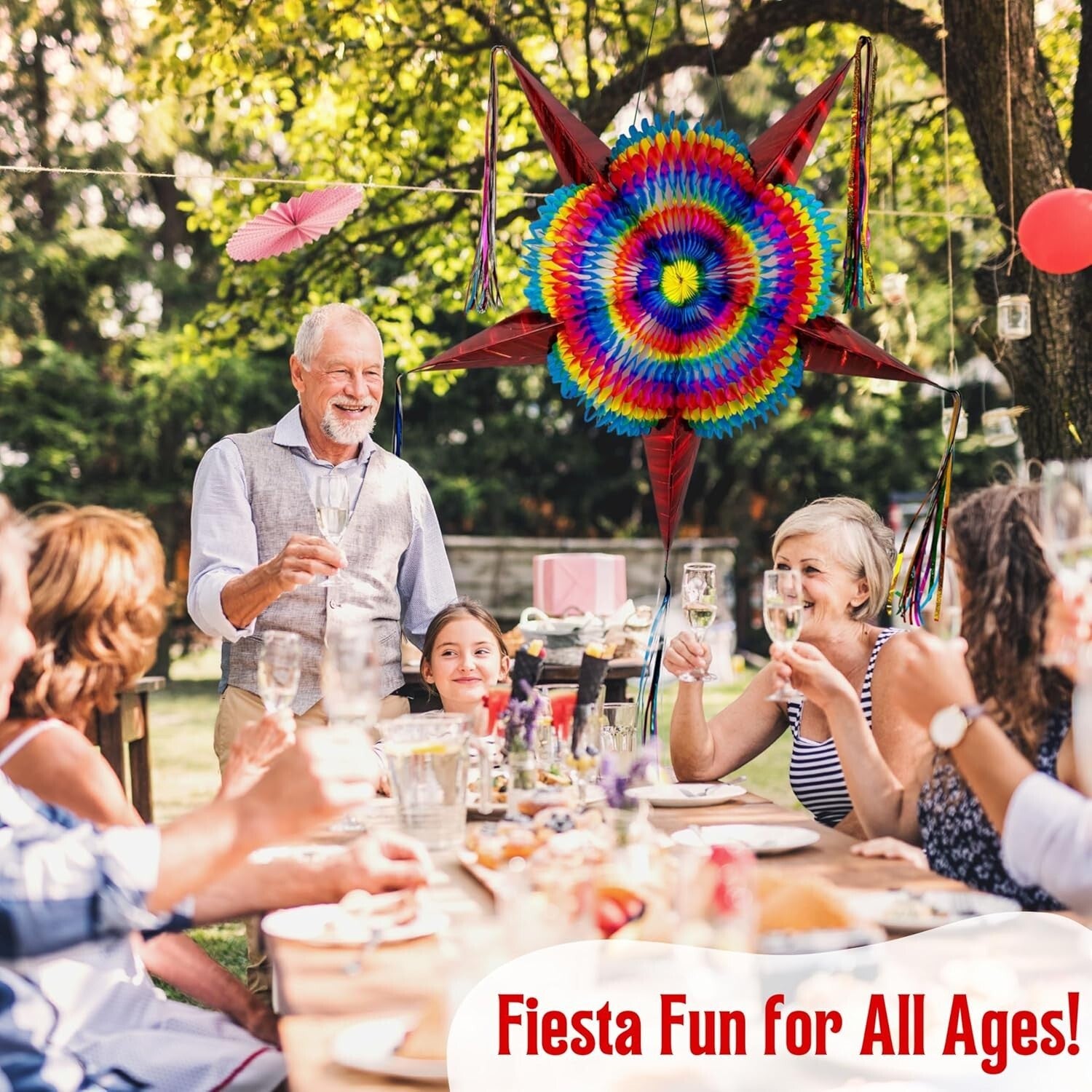 Authentic Handcrafted 32-Inch Piñata for Memorable Fiesta Parties & Birthdays