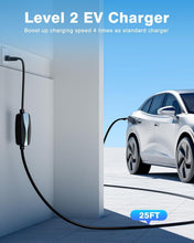 Load image into Gallery viewer, Fast Charging 16A EV Charger, 25FT NEMA 6-20 Plug for Universal Compatibility