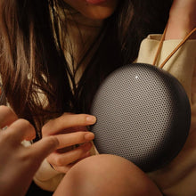 Load image into Gallery viewer, Sleek Anthracite Waterproof Portable Bluetooth Speaker with Microphone &amp; Alexa