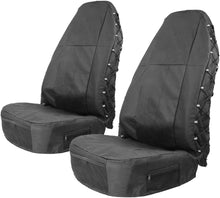 Load image into Gallery viewer, Waterproof Multi-Pocket Universal Car Seat Covers - Pack of 2 for Trucks, SUVs