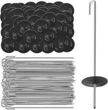 Load image into Gallery viewer, Compact 200 Stainless Steel Solar Panel Clips for Effective Critter Protection