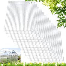 Load image into Gallery viewer, Versatile 4' x 2' Polycarbonate Sheets for Greenhouse, Canopy, and More - 6 Pack