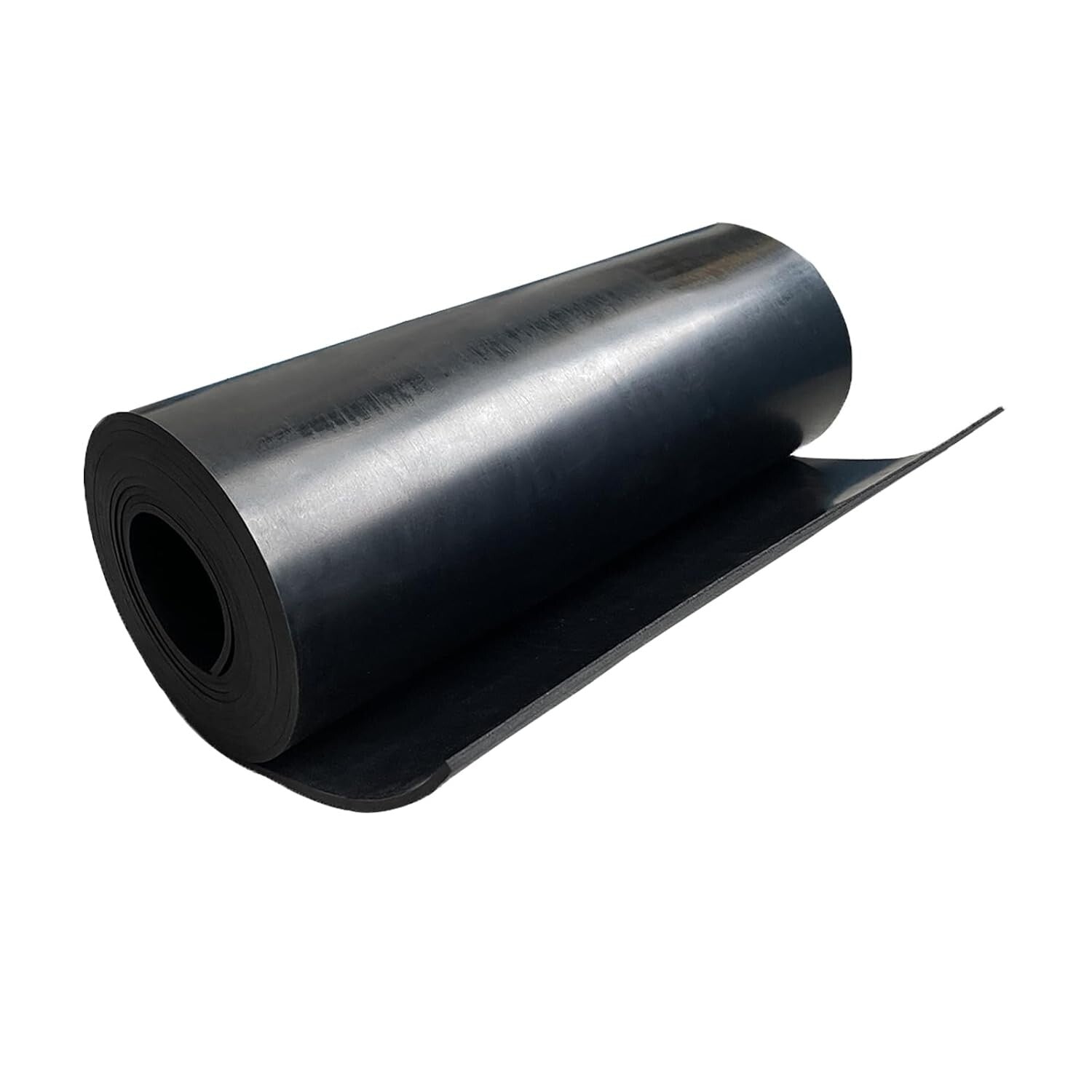 Flexible Solid Rubber Sheet 1/8" Thick - Ideal for Insulation & DIY Projects