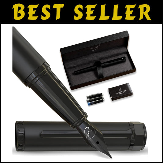 Luxury Fountain Pen Set: Smooth Medium Nib & Gift Box - Perfect for Calligraphy