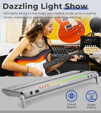 Load image into Gallery viewer, Compact Aluminum Guitar Pedal Board with Built-in Power Supply and Carry Bag