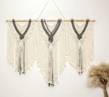 Load image into Gallery viewer, Elegant 43"x32" Bohemian Macrame Wall Tapestry - Ideal Gift for Any Occasion