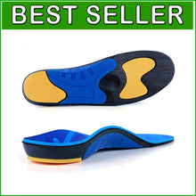 Load image into Gallery viewer, Premium High Arch Support Insoles for Metatarsalgia &amp; Plantar Fasciitis Relief