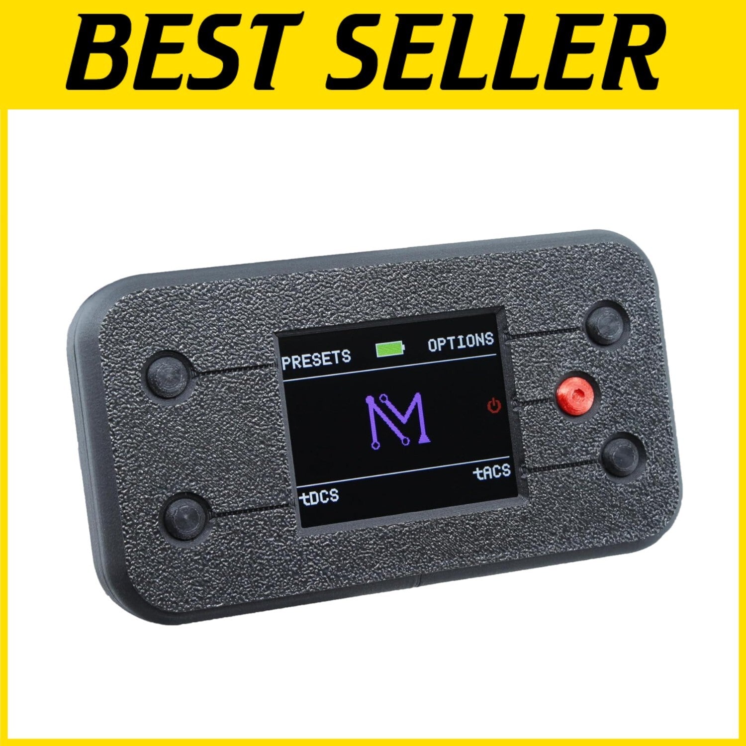 Complete Pro Brain Stimulation Kit - Rechargeable tDCS+tACS Device & Accessories