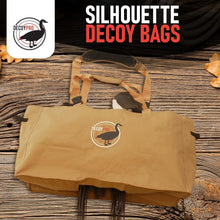 Load image into Gallery viewer, Compact Silhouette Goose Decoy Bags - 4 Dozen Capacity with Bottom Stake Hole