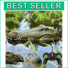 Load image into Gallery viewer, Prank-Worthy 2.4GHz RC Alligator Head Boat - Perfect for Outdoor Adventures