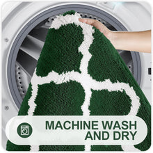 Load image into Gallery viewer, Soft Absorbent Microfiber Bath Rug Set - Machine Washable for Modern Spaces