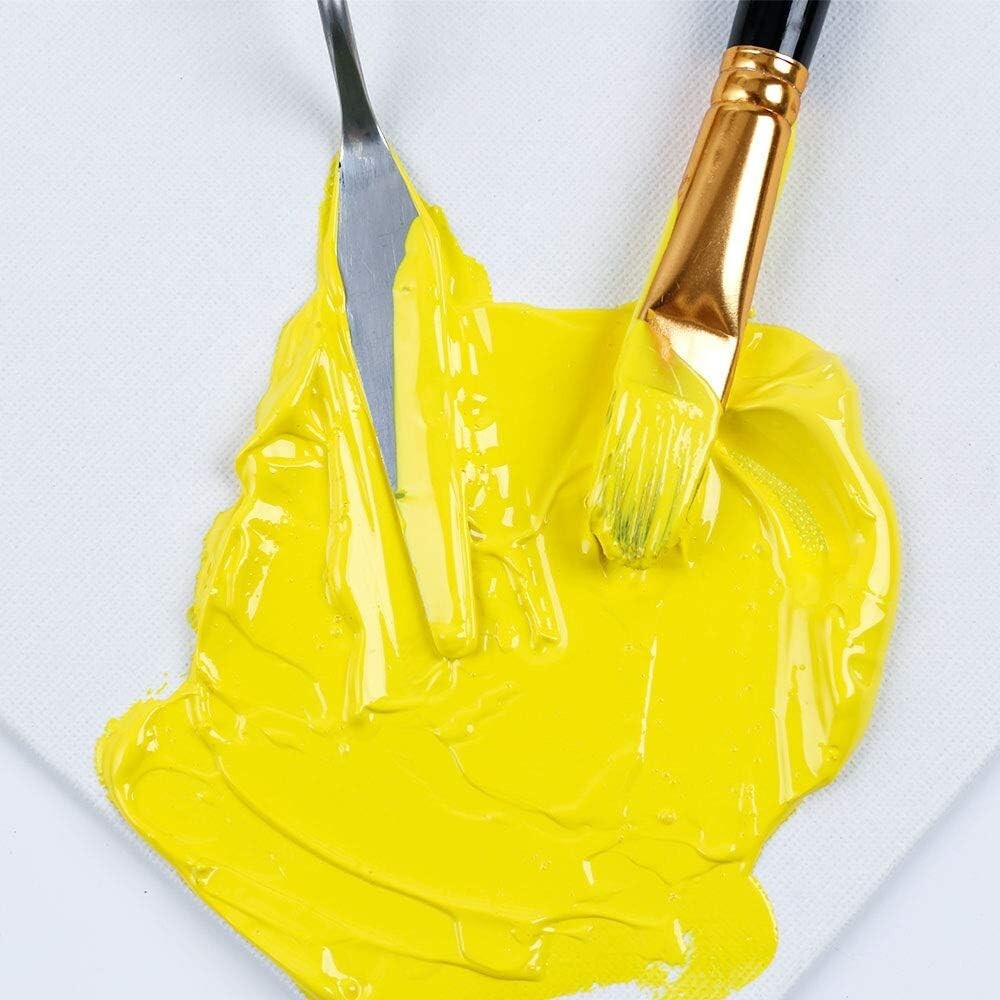 Artists’ Dream: 12 Semi-Matte Fast-Drying Acrylic Paints, 500ml Bottles