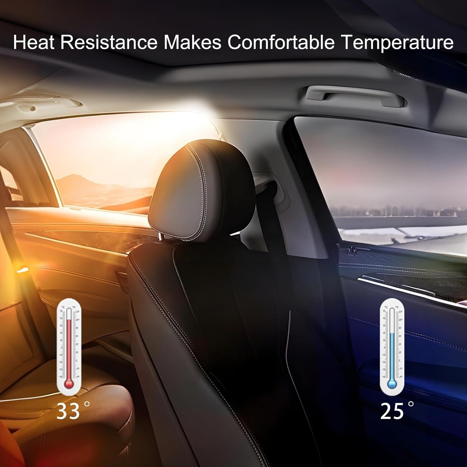 Advanced Nano Ceramic Window Tint - 5% VLT for Privacy & Heat Block, 36" x 100ft