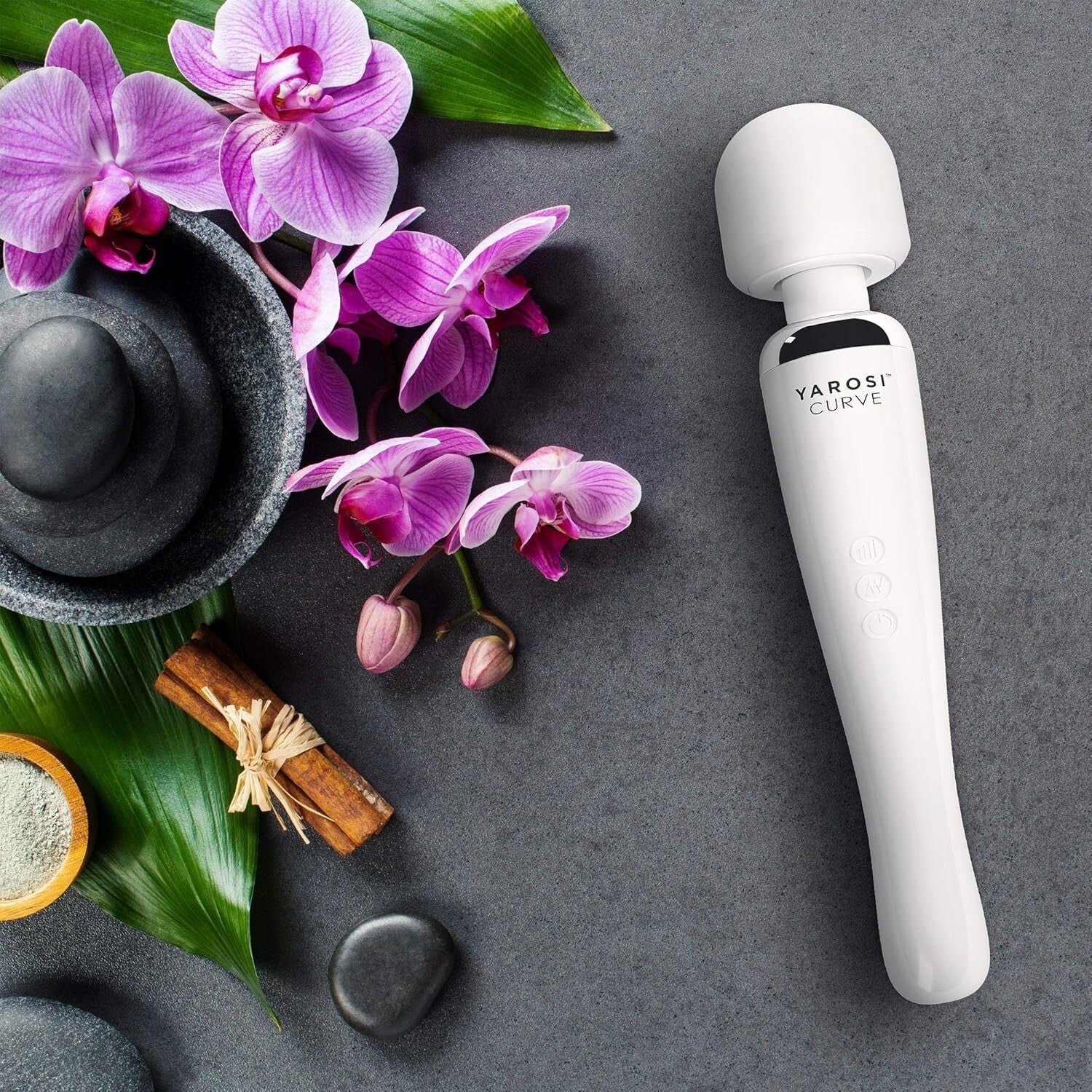 Portable 8-Speed Curve Device - Silicone Massager for Muscle Relief & Tension