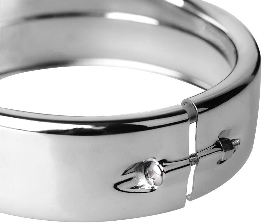 Chrome Motorcycle Headlight and Fog Light Trim Ring Kit for Harley Enthusiasts