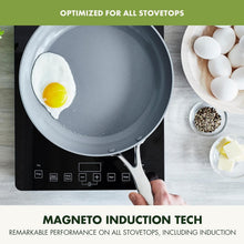 Load image into Gallery viewer, Valencia Pro Healthy Ceramic Nonstick Frying Pan Set - Induction &amp; Oven Safe