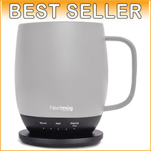 Load image into Gallery viewer, Premium 14 oz Self-Heating Coffee Mug with Ergonomic Design &amp; Charging Coaster