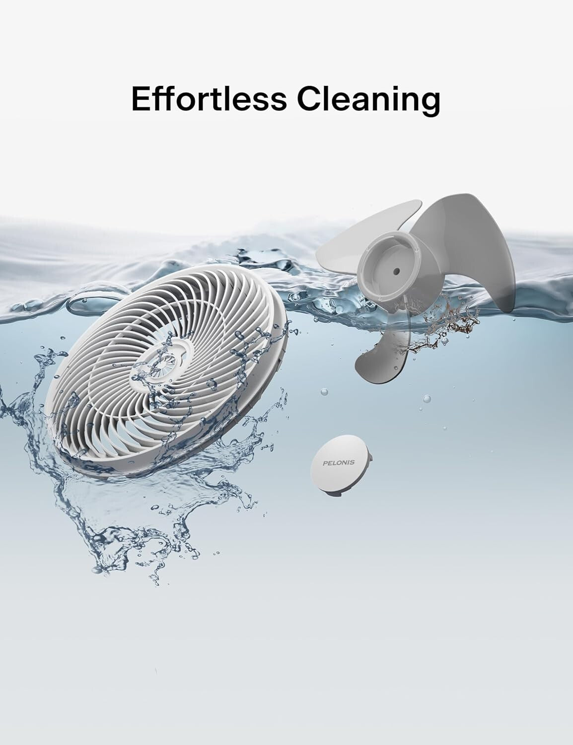 9" Wall Mount Fan with 90° Tilt: Oscillating & Remote-Controlled for All Rooms